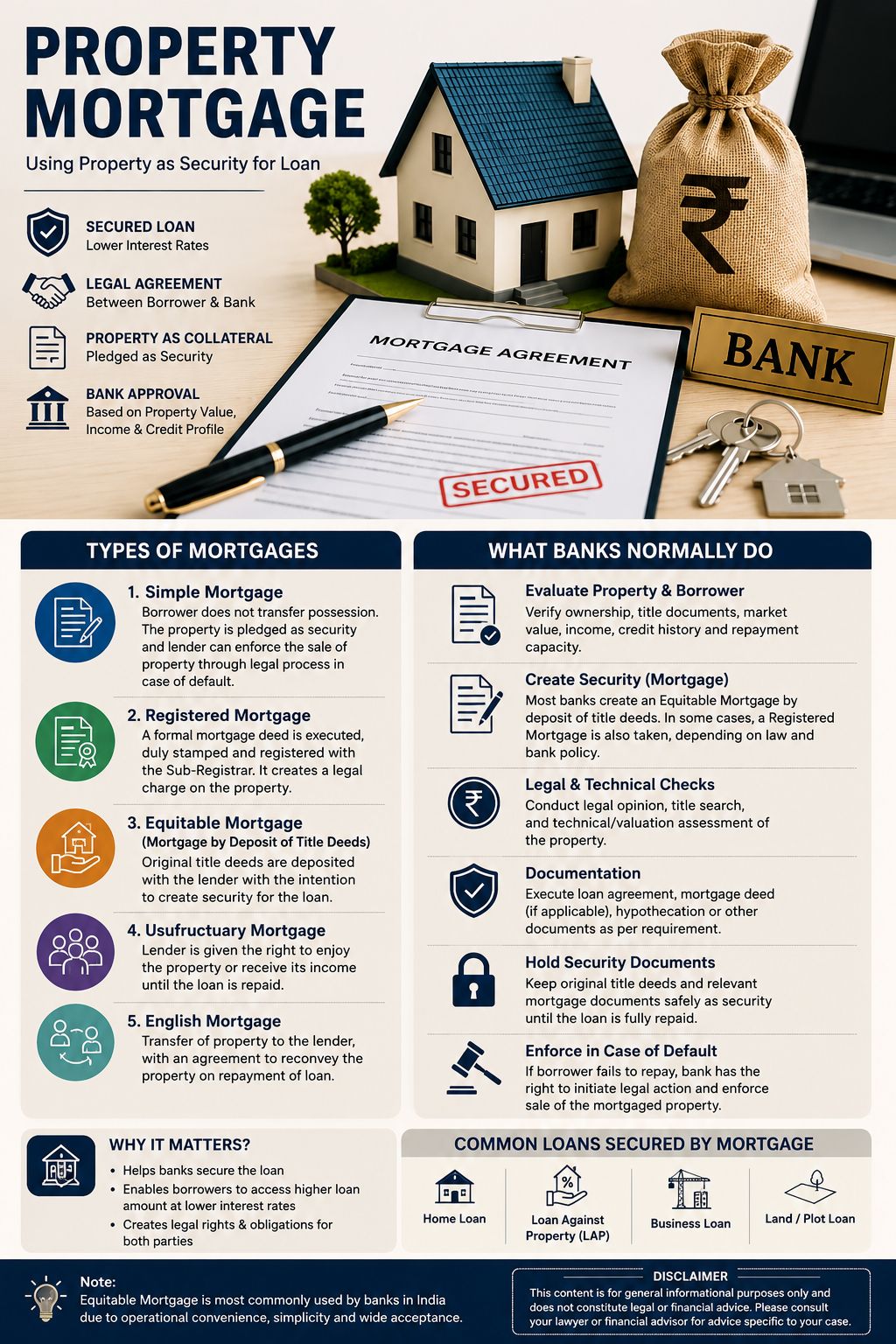 Understanding Mortgage of Property in India