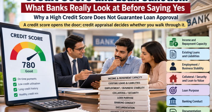 Credit Score and Loan Sanction: What Banks Really Look at Before Saying Yes