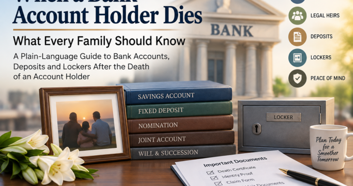 When a Bank Account Holder Dies: What Every Family Should Know