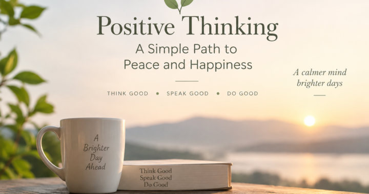Positive Thinking: A Simple Path to Peace and Happiness