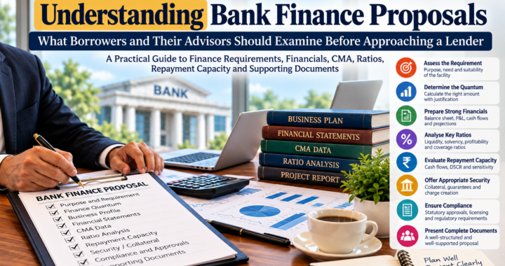 Understanding Bank Finance Proposals: What Borrowers and Their Advisors Should Examine Before Approaching a Lender