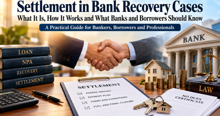 Settlement in Bank Recovery Cases: What It Is, How It Works and What Banks and Borrowers Should Know